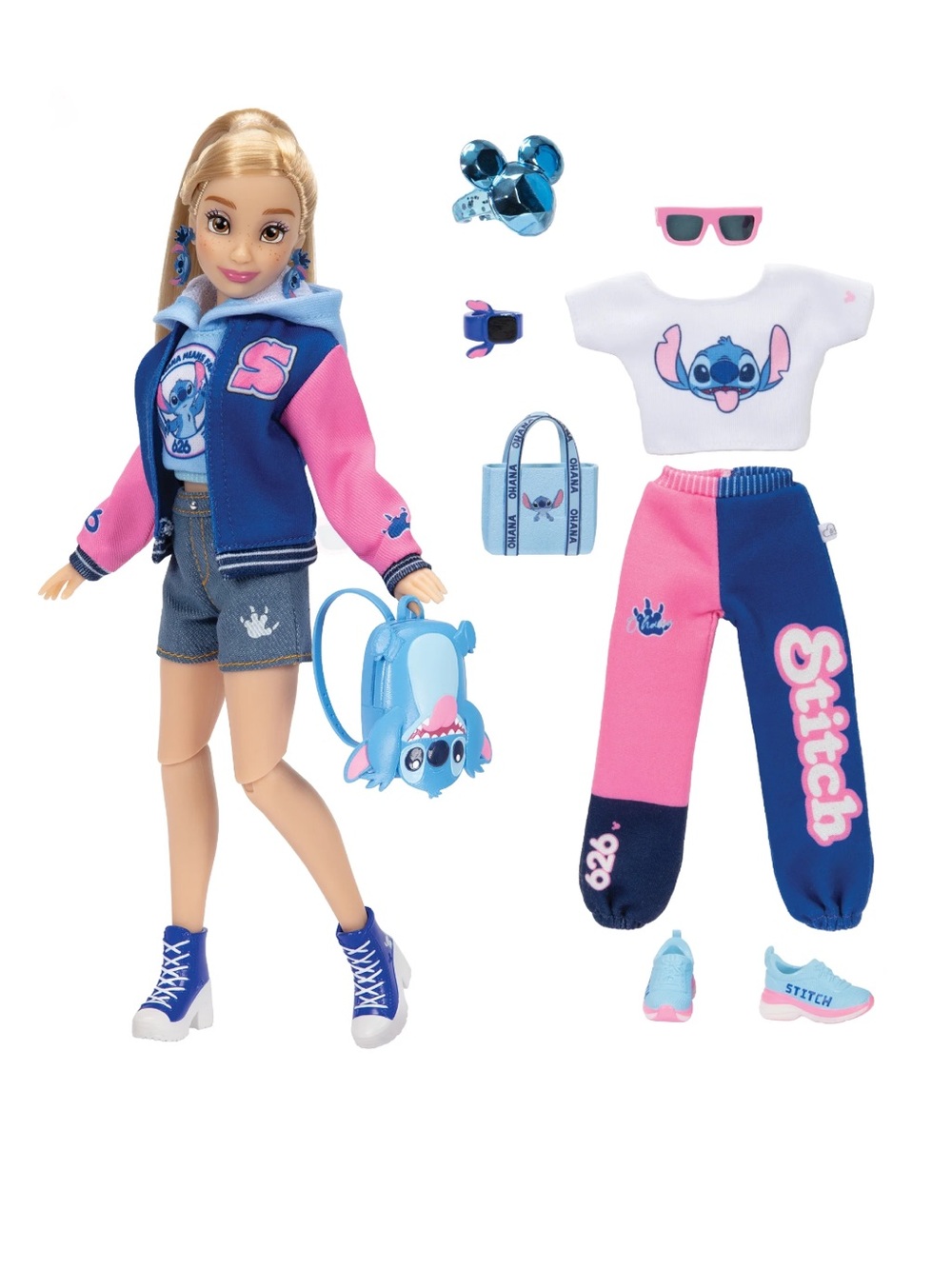 Disney ILY 4ever Lilo & Stitch Fashion Doll with 2 Full Outfits & Tote Bag *NEW*